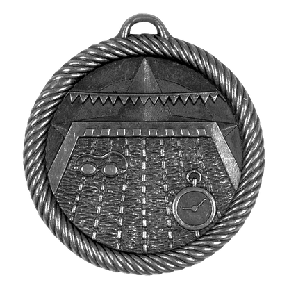 Value Swimming Medal 2" / Silver