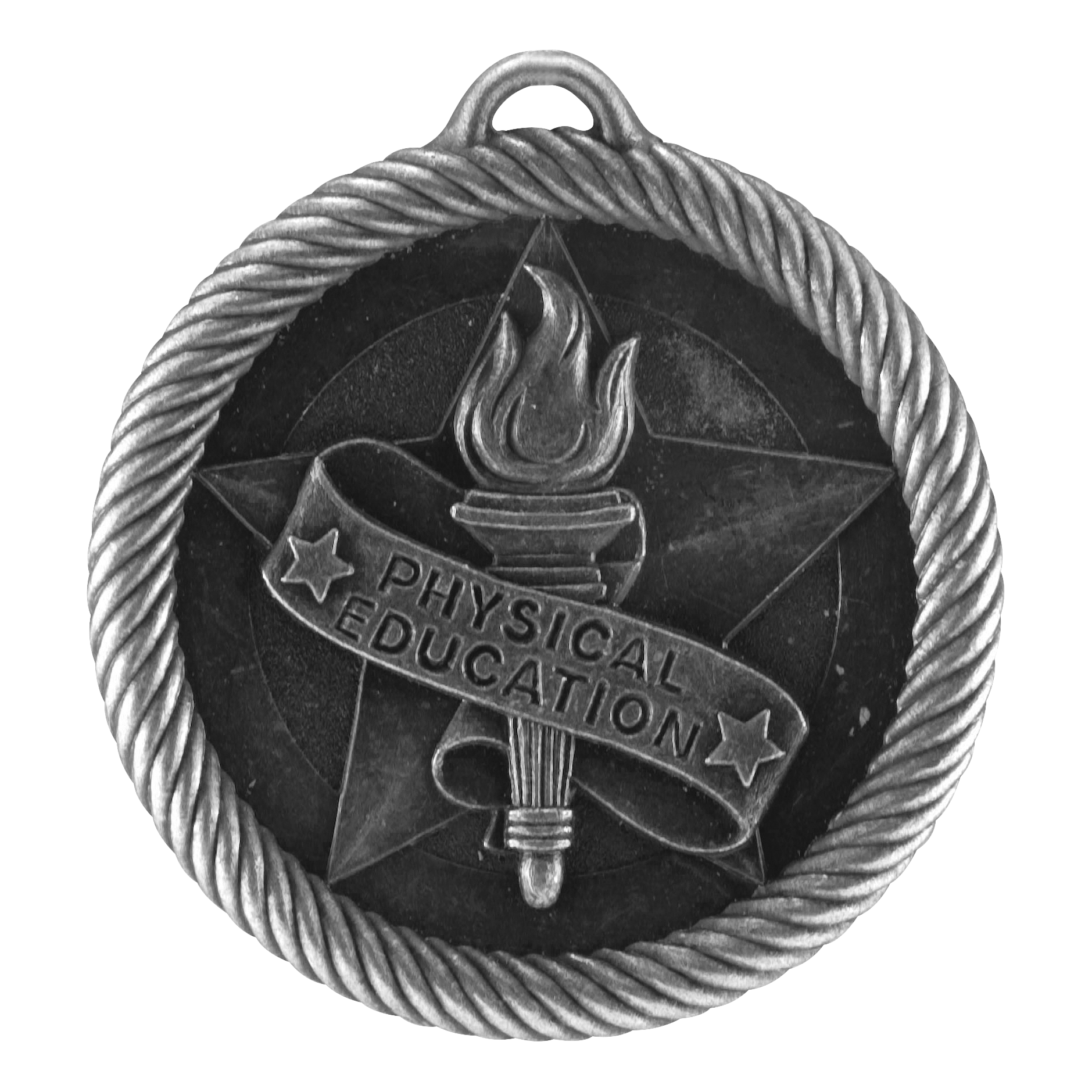 Value Physical Education Medal 2" / Silver