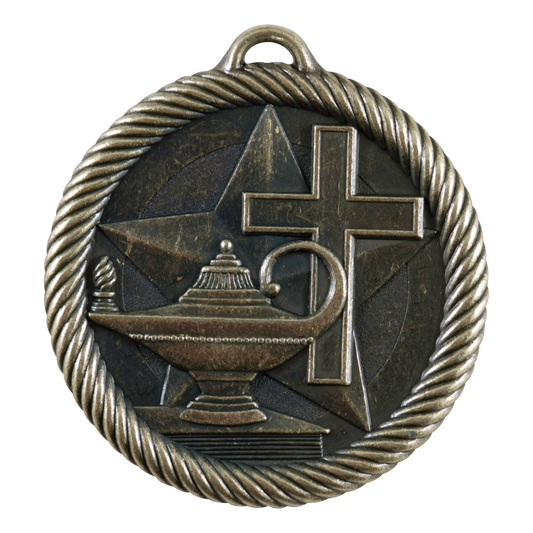 Value Christian Ed. Medal 2" / Gold