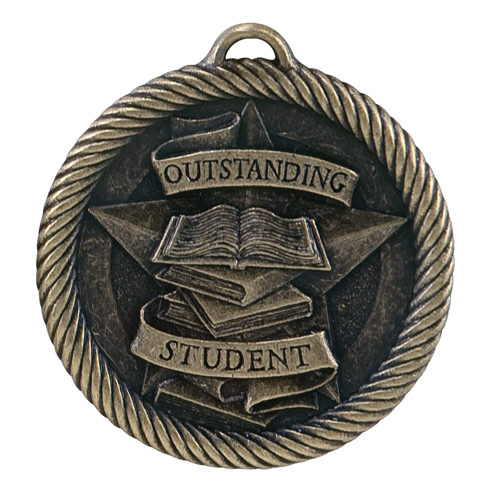 Value Outstanding Student Medal 2" / Gold