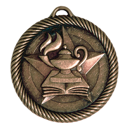 Value Academic Medal 2" / Bronze (Copper Tone)