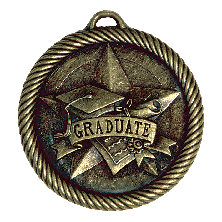 Value Graduate Medal 2" / Gold