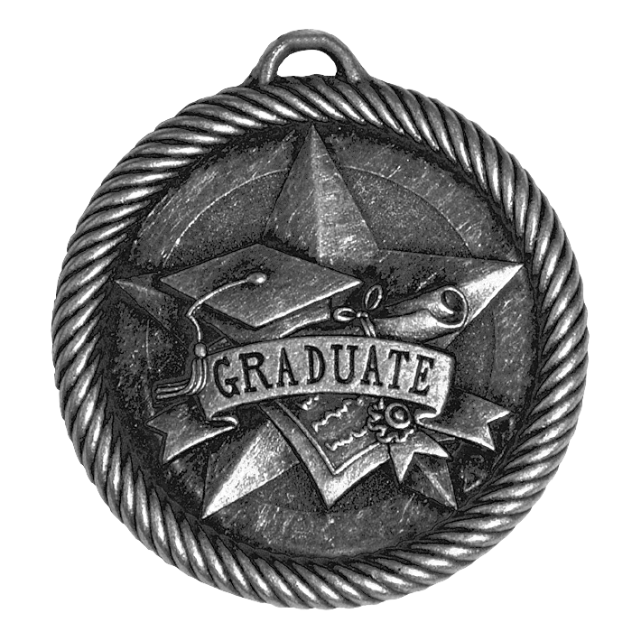 Value Graduate Medal 2" / Silver