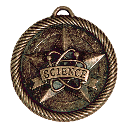 Value Science Medal 2" / Bronze (Copper Tone)