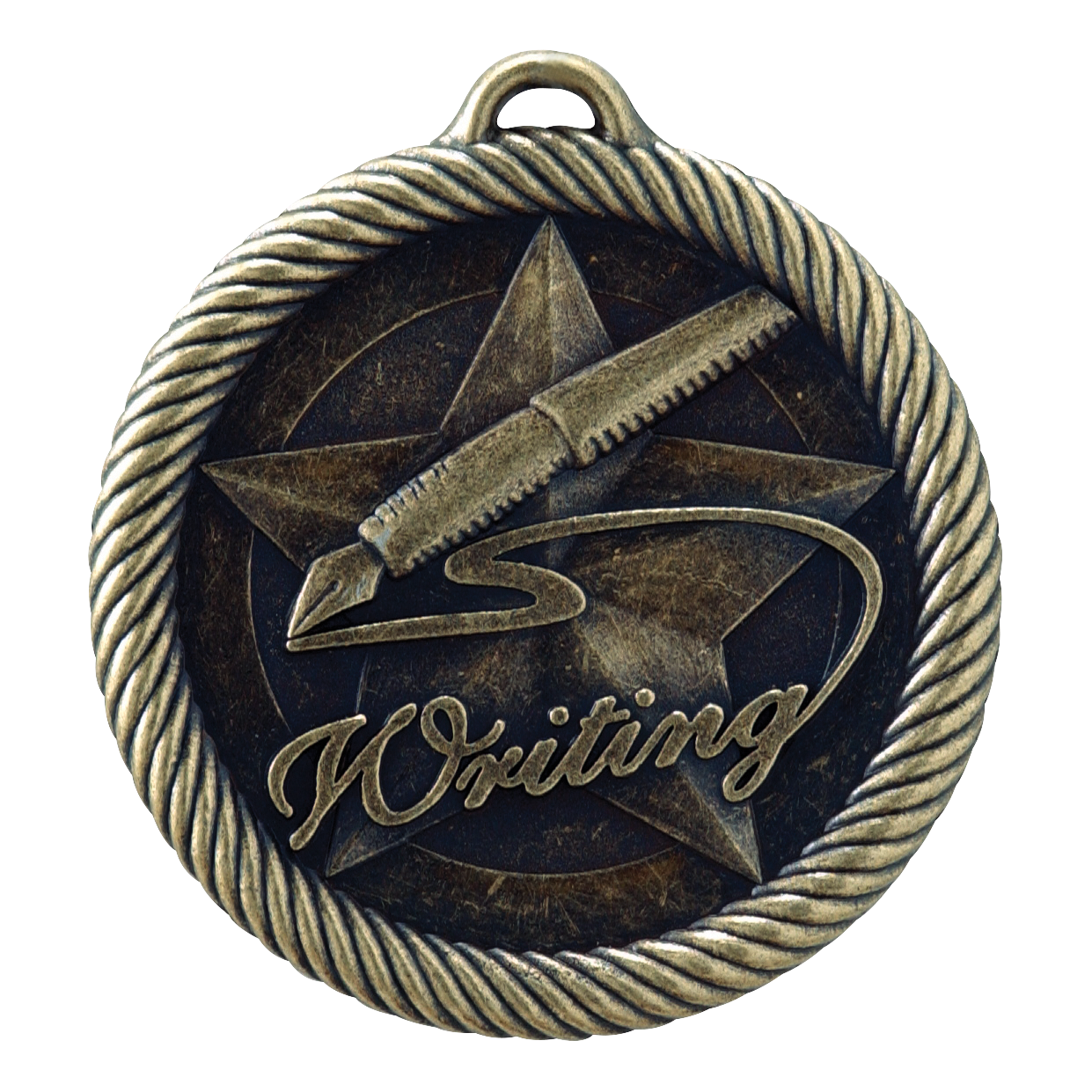 Value Writing Medal 2" / Gold