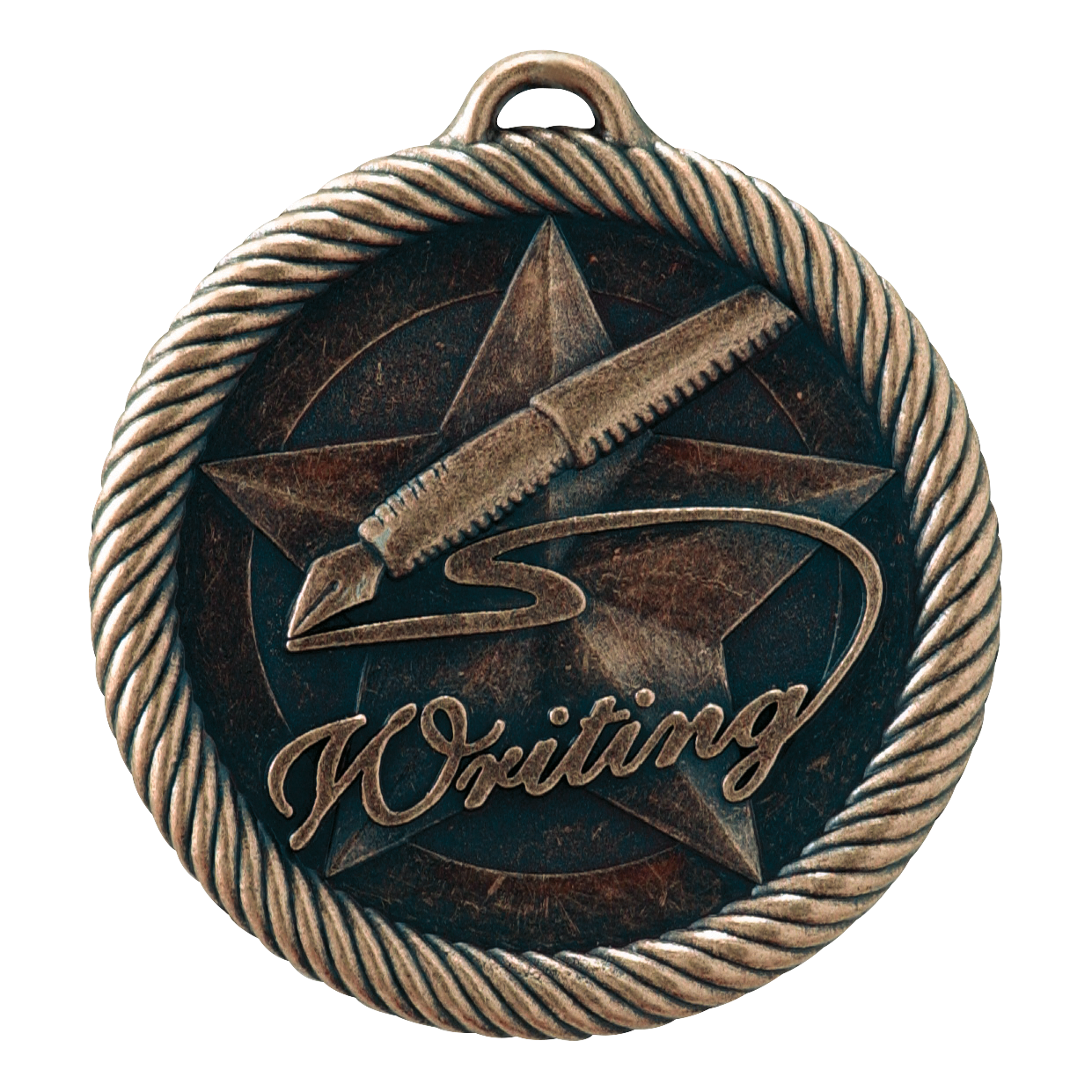 Value Writing Medal 2" / Bronze (Copper Tone)