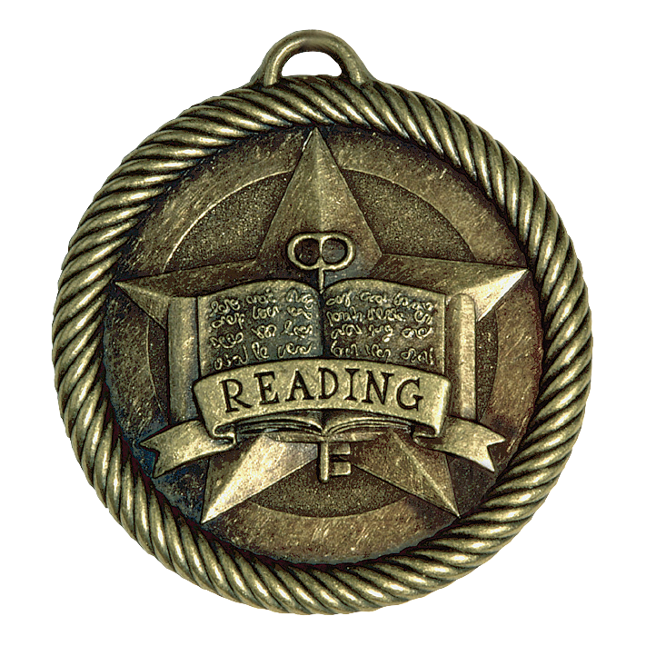 Value Reading Medal 2" / Gold