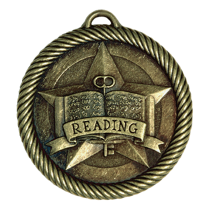 Value Reading Medal 2" / Gold
