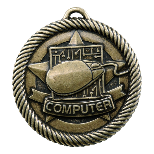 Value Computer Medal 2" / Gold