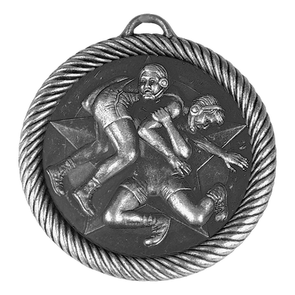 Value Wrestling Medal 2" / Silver