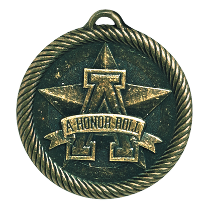 Value A Honor Roll Medal 2" / Gold