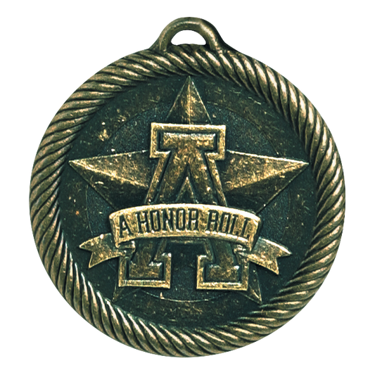 Value A Honor Roll Medal 2" / Gold
