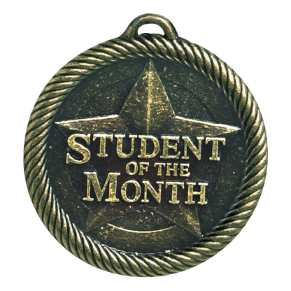 Value Student Of The Month Medal 2" / Gold