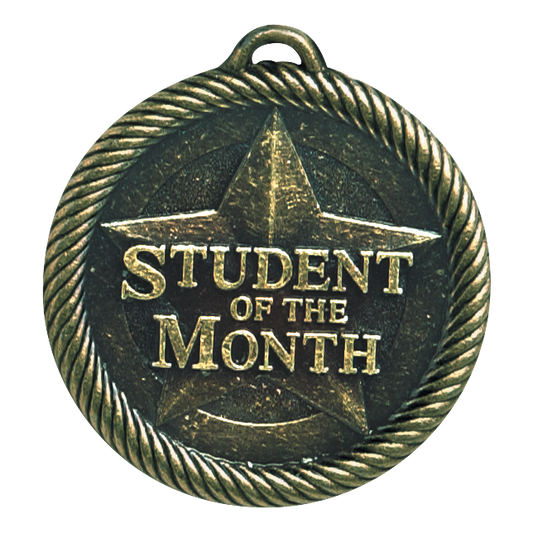 Value Student Of The Month Medal 2" / Gold