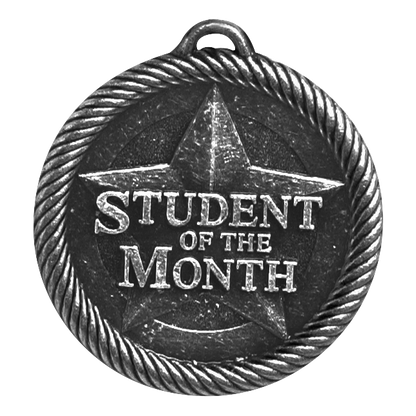 Value Student Of The Month Medal 2" / Silver