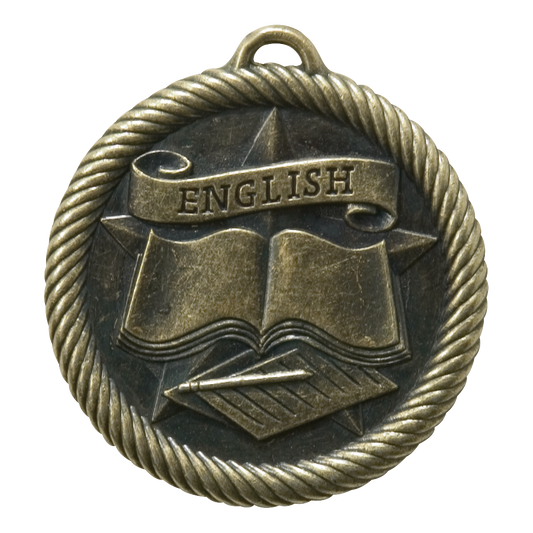 Value English Medal 2" / Gold
