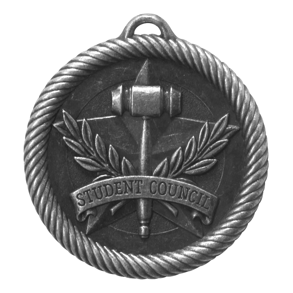 Value Student Council Medal 2" / Silver