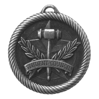 Value Student Council Medal 2" / Silver
