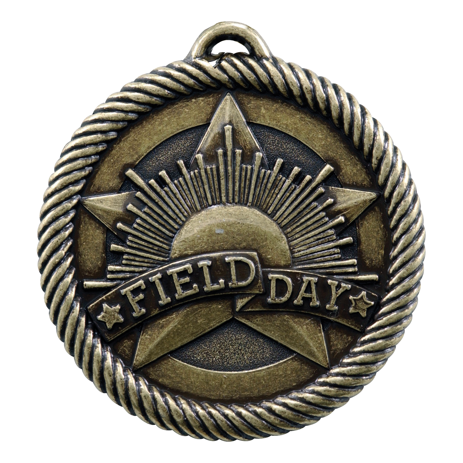 Value Field Day Medal 2" / Gold