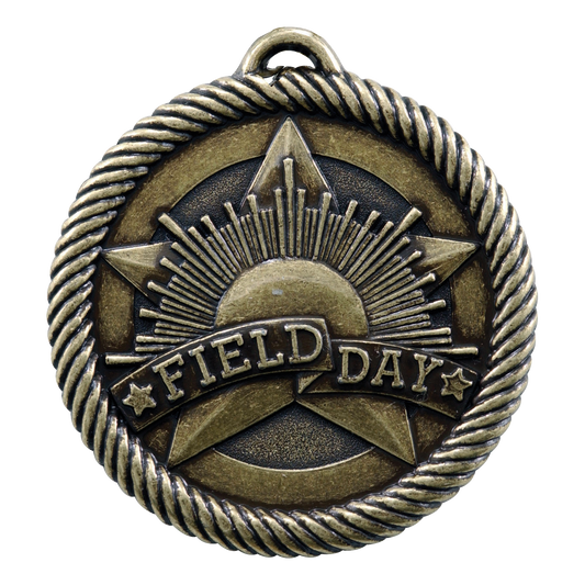 Value Field Day Medal 2" / Gold