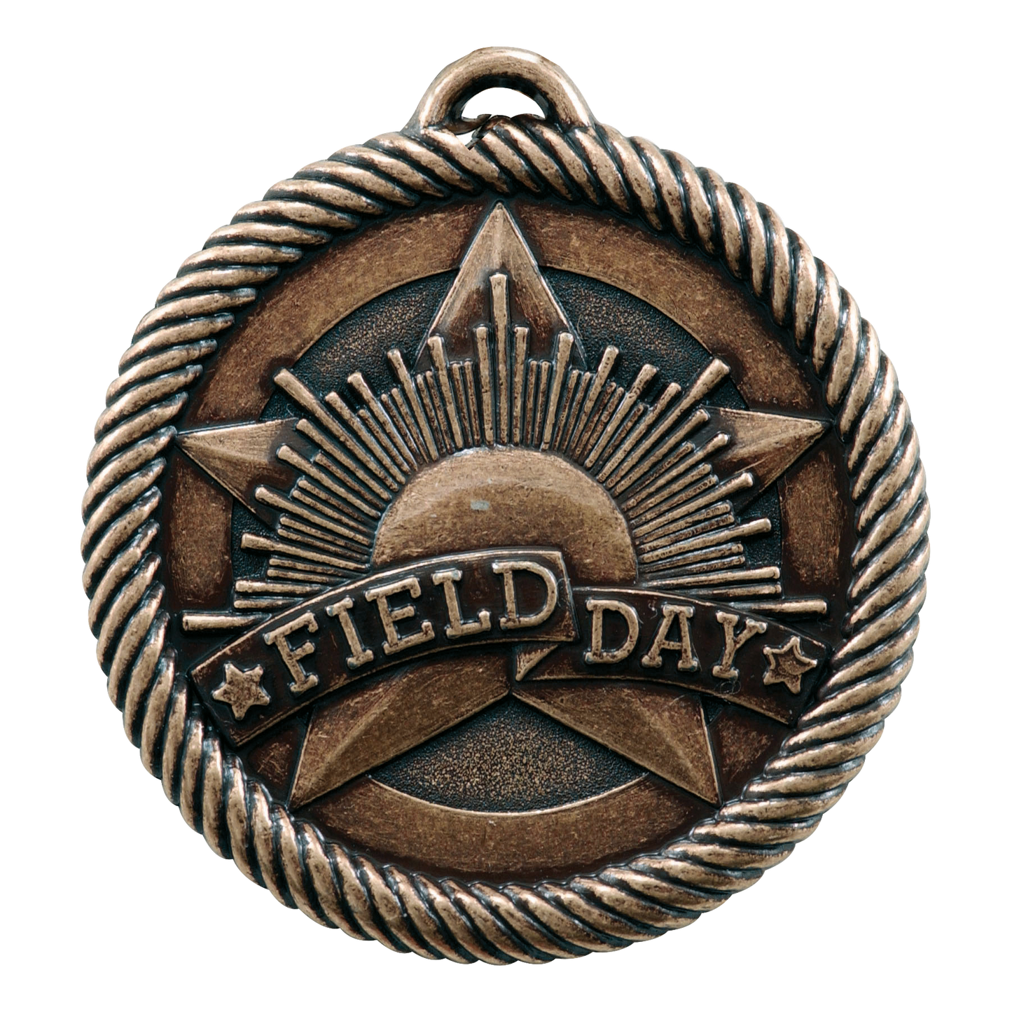 Value Field Day Medal 2" / Bronze (Copper Tone)