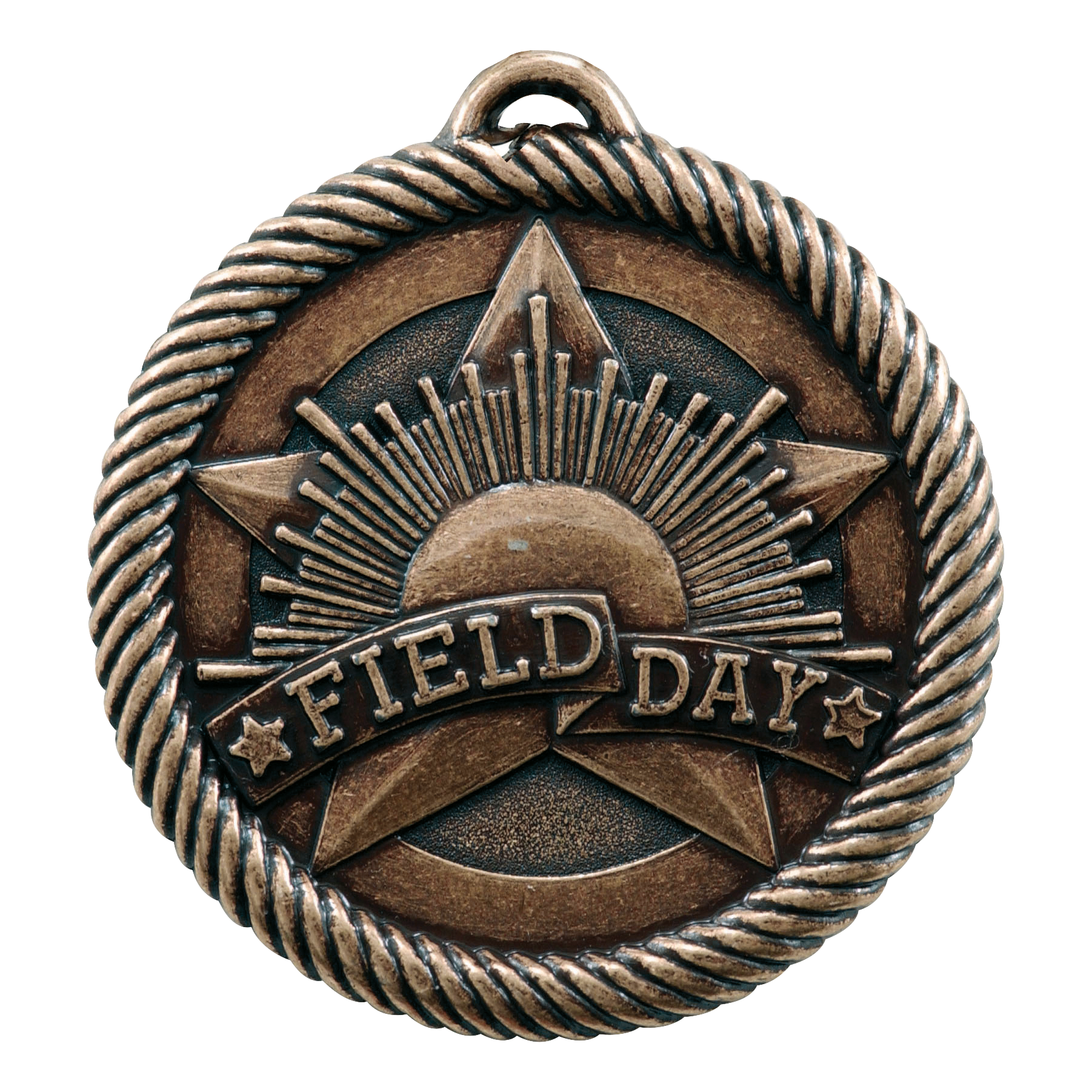 Value Field Day Medal 2" / Bronze (Copper Tone)
