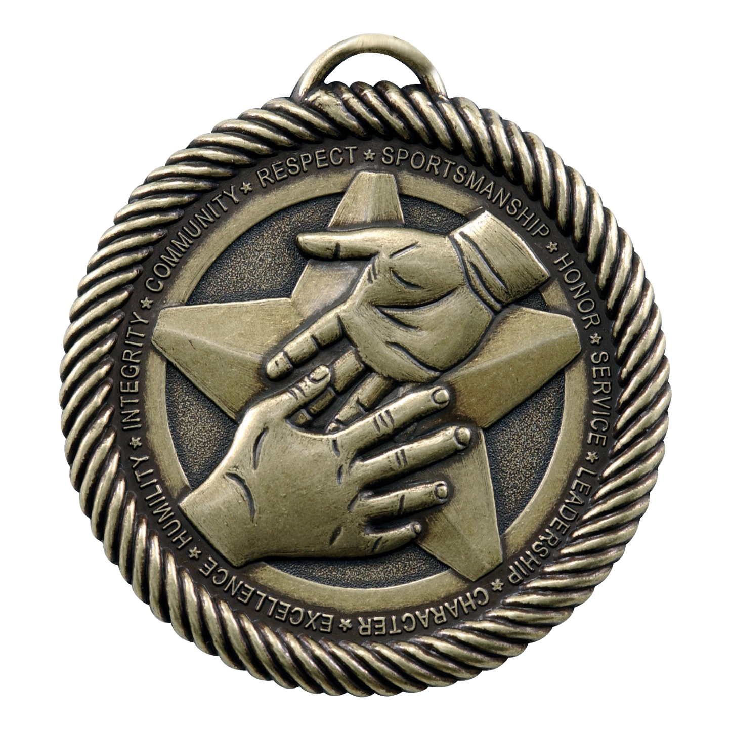 Value Sportsmanship Medal 2" / Gold
