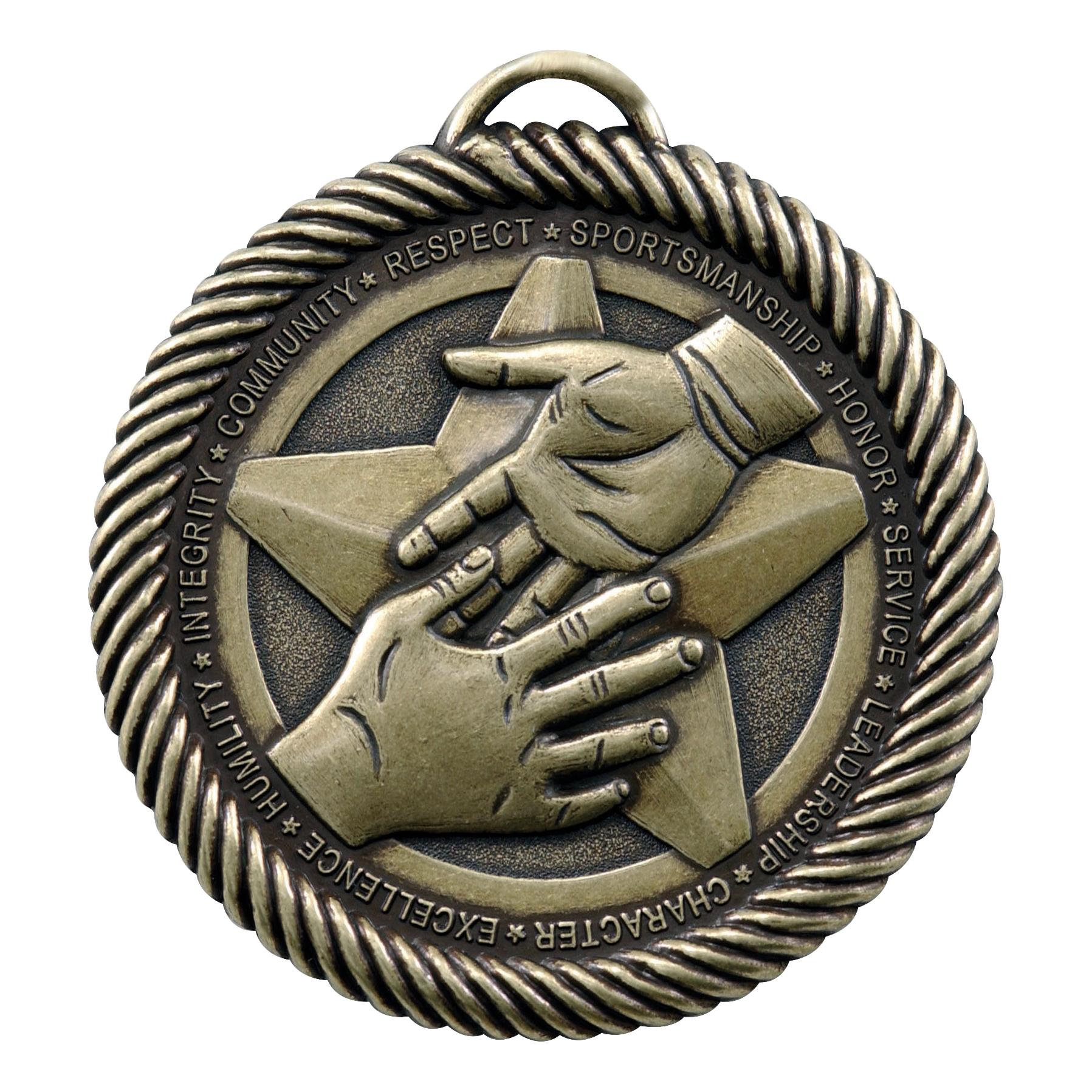 Value Sportsmanship Medal 2" / Gold
