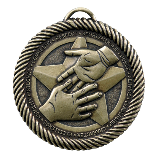 Value Sportsmanship Medal 2" / Gold