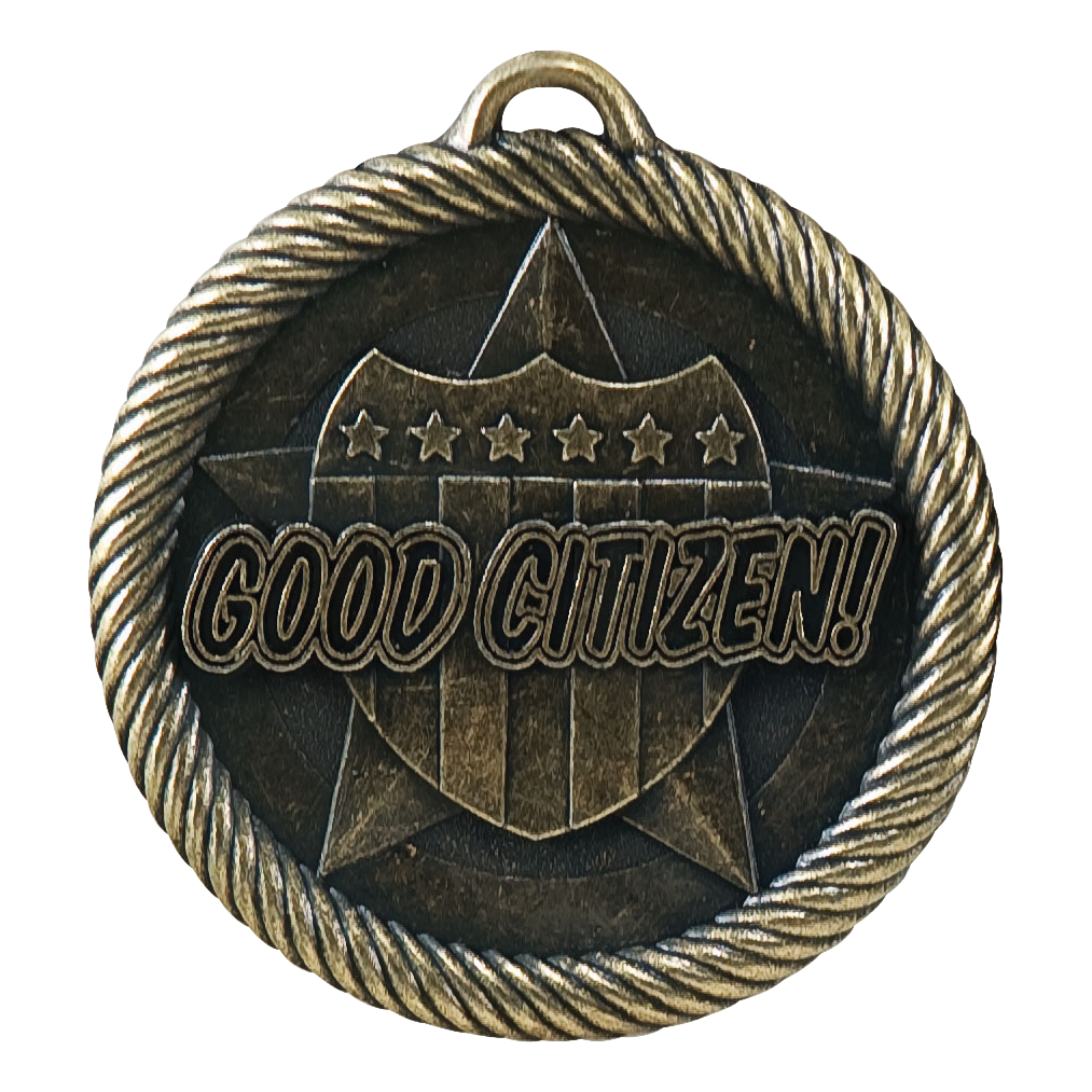 Value Good Citizen Medal 2" / Gold