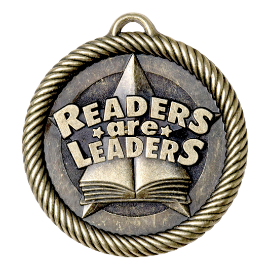 Value Readers Are Leaders Medal 2" / Gold