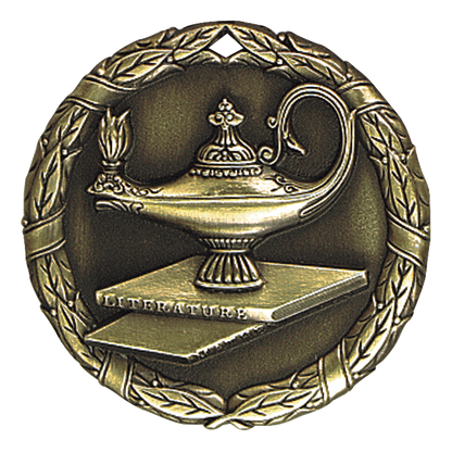Wreath Academic Medal 2" / Gold