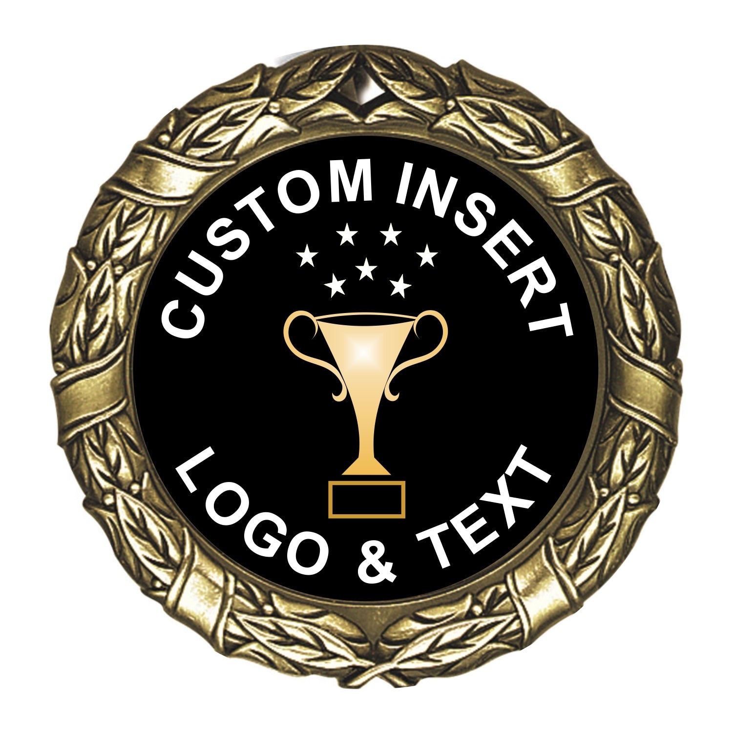 Elite Custom Insert Medal 2.75" / Gold