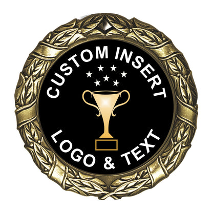 Elite Custom Insert Medal 2.75" / Gold