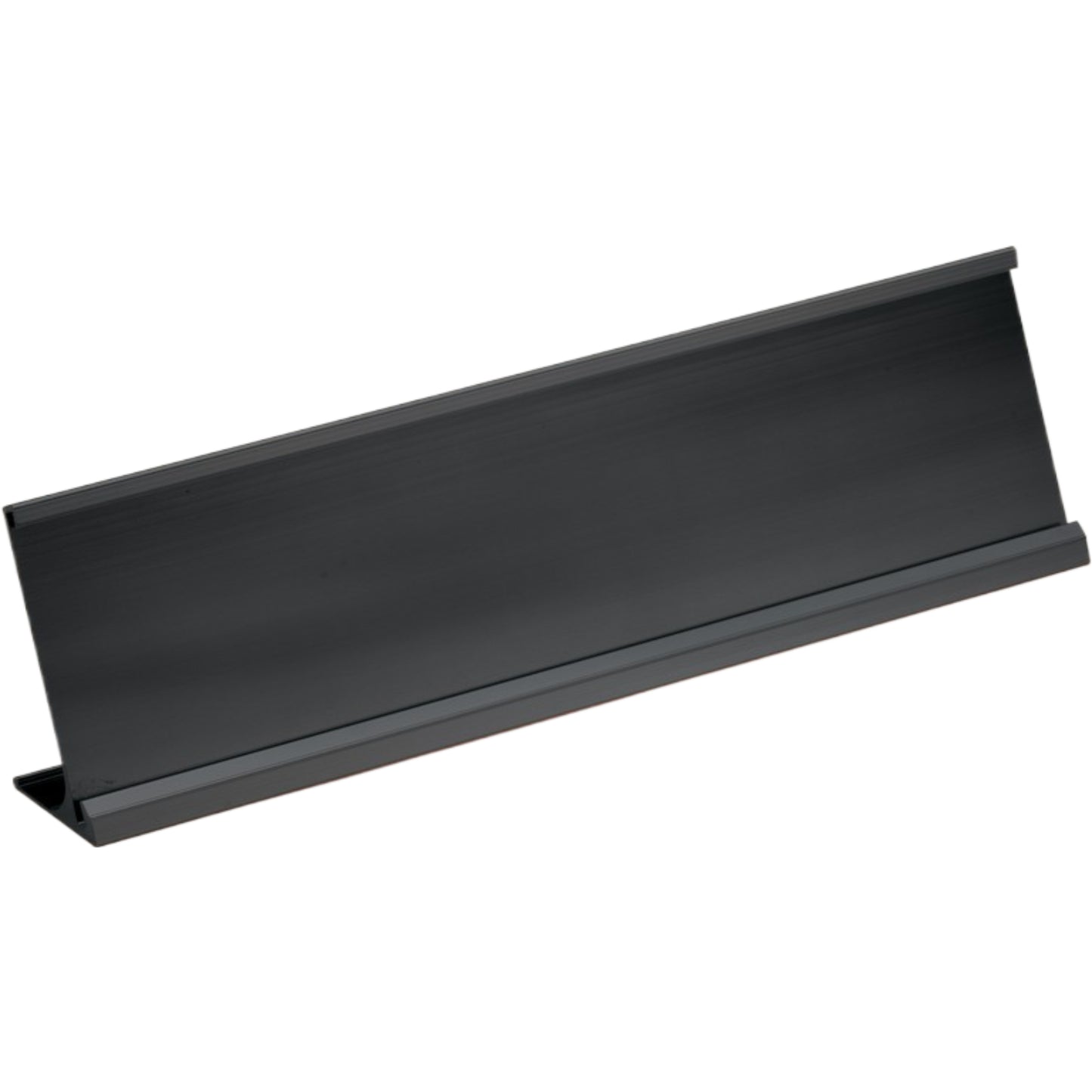 Desk Name Plate Holder - Black